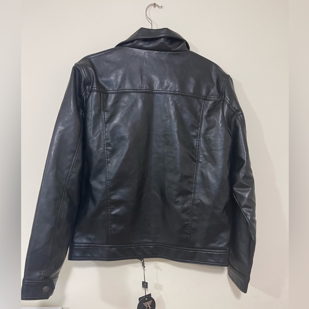 Soft leather jacket